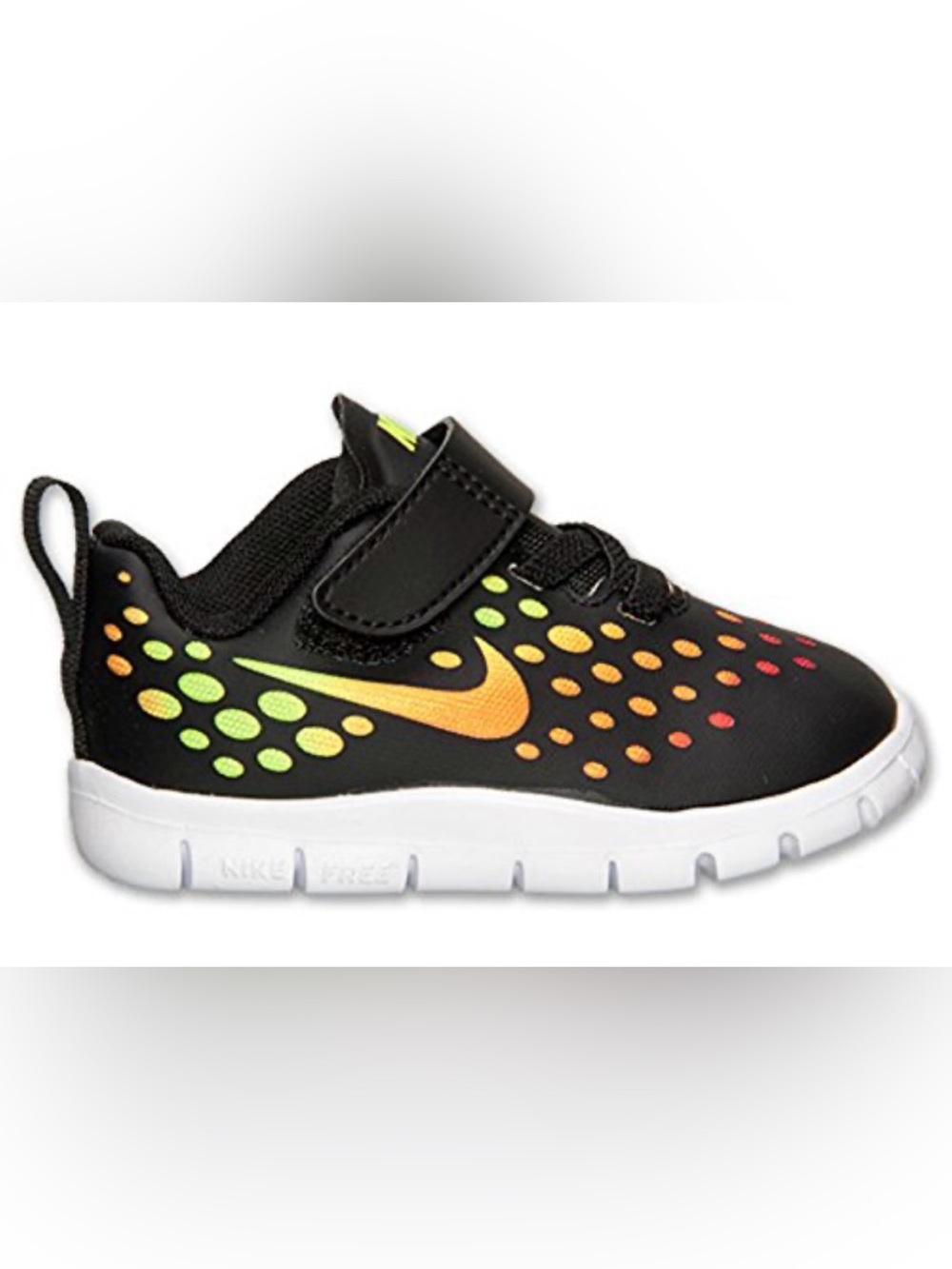 Nike Free Express Running Shoes Sneakers Boys Toddler BABY Sz 7C Black